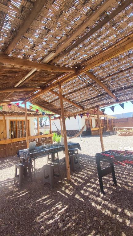 Restaurace v ubytování Cabañas Voyage Atacama