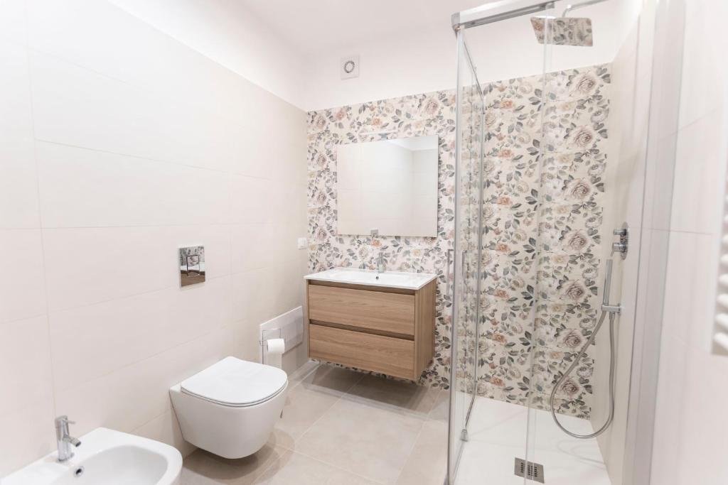 Koupelna v ubytování B&B Torre Canina suite & rooms