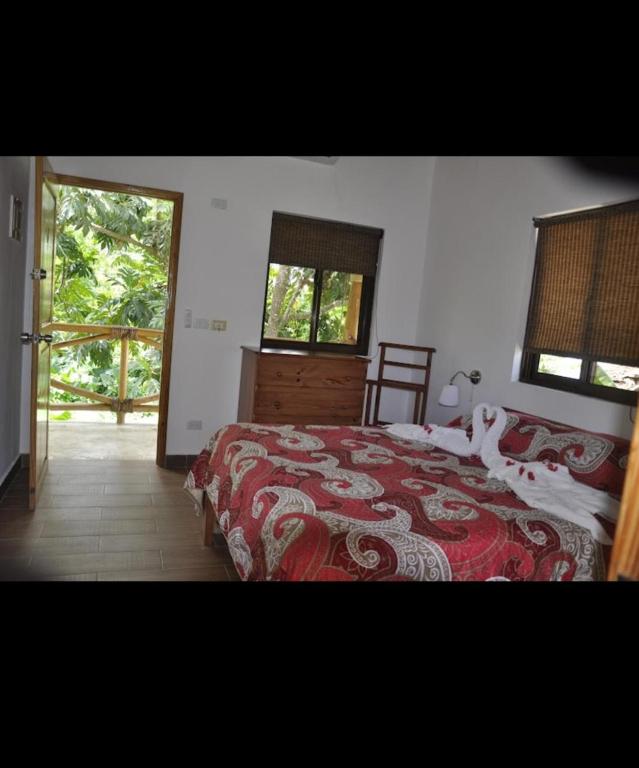 Postel nebo postele na pokoji v ubytování Hotel Piedra Marron