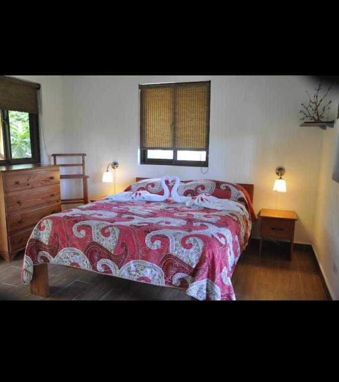 Postel nebo postele na pokoji v ubytování Hotel Piedra Marron