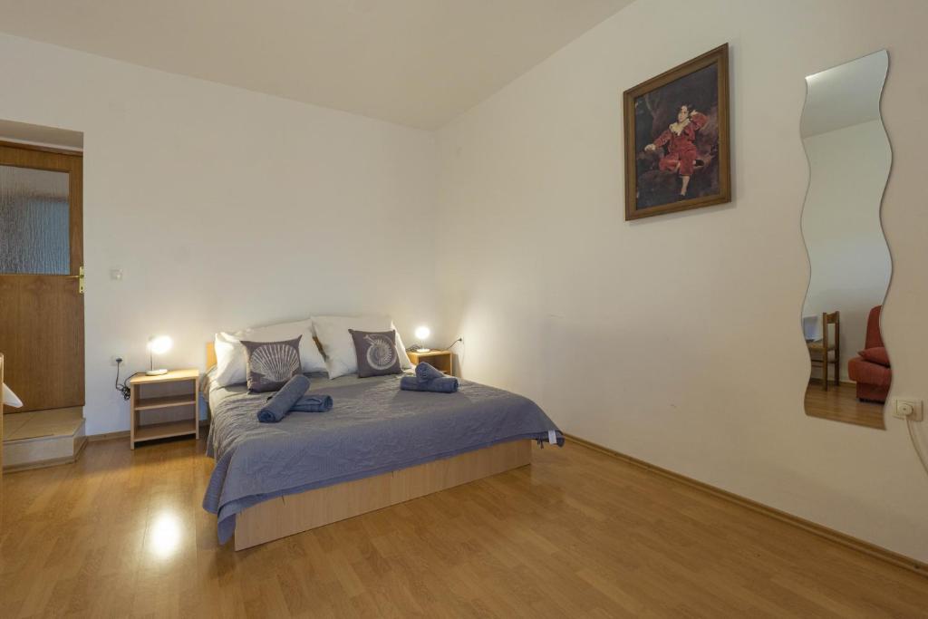 Postel nebo postele na pokoji v ubytování Federica