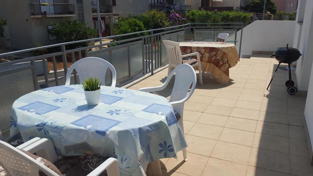 Balkón alebo terasa v ubytovaní Studio Apartments Shanti