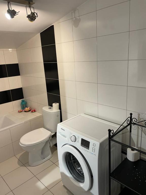 Kúpeľňa v ubytovaní Apartament Szafir 4b