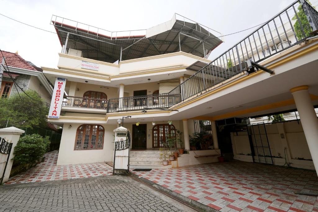 Balkón nebo terasa v ubytování Metropolitan Serviced Villa