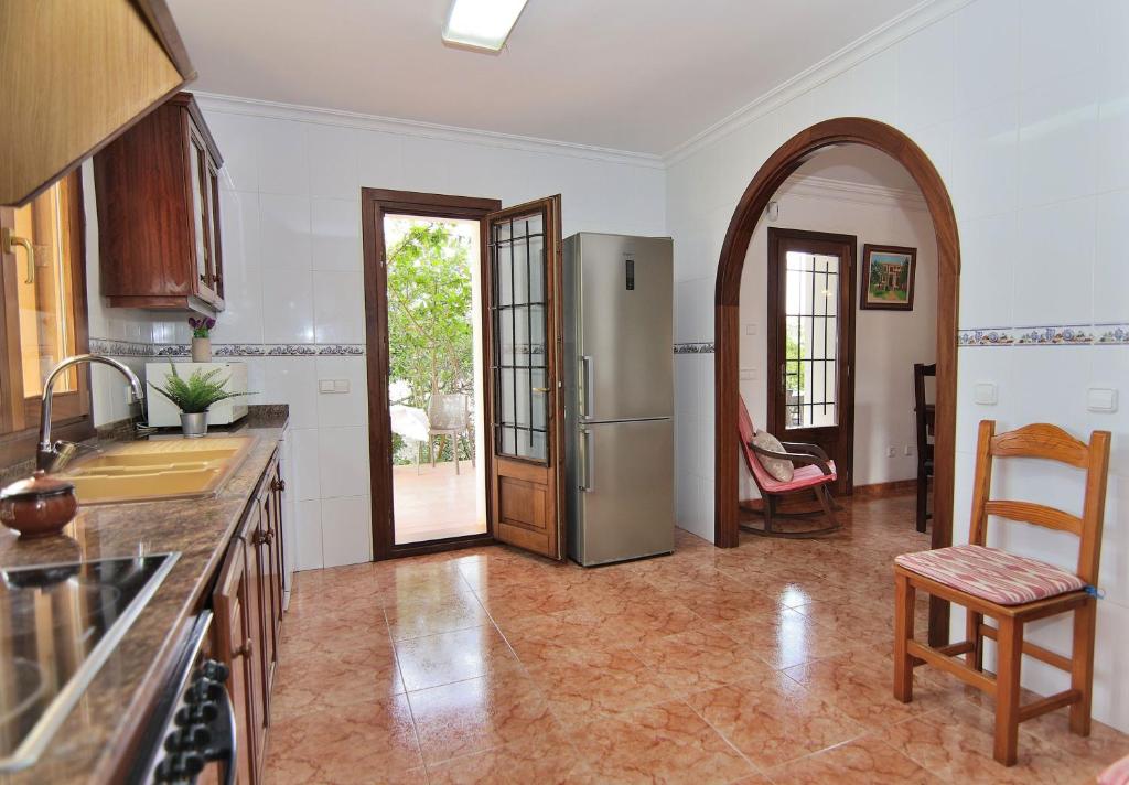Kuchyň nebo kuchyňský kout v ubytování 126 Finca Son Tresco ETV4382 by Mallorca Charme