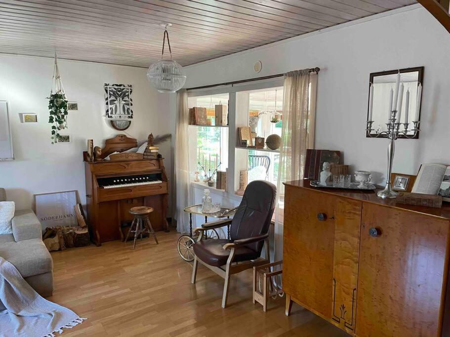 Posezení v ubytování Harmonisk Villa