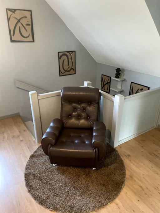 Posezení v ubytování Harmonisk Villa