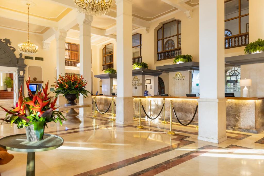 Posezení v ubytování Hotel Caribe by Faranda Grand, a member of Radisson Individuals