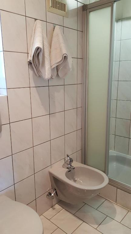 Koupelna v ubytování Appartement Seebacher