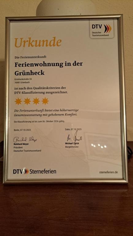 Ferienwohnung in der Grünheck - One-Bedroom Apartment