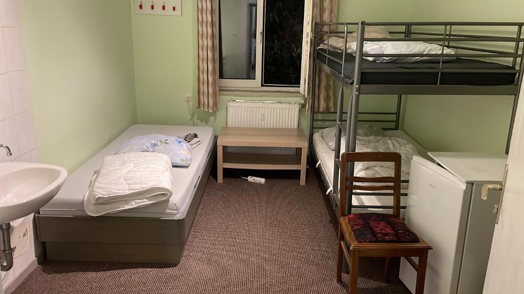 Postel nebo postele na pokoji v ubytování Hostel Sofia