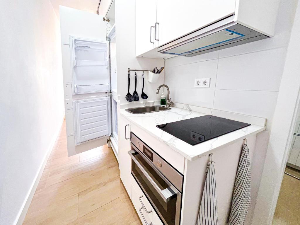 Kuchyňa alebo kuchynka v ubytovaní Nature Apartment