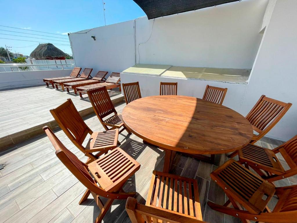 Fotografie z fotogalerie ubytování Casa con alberca en el centro de Puerto Progreso v destinaci Progreso