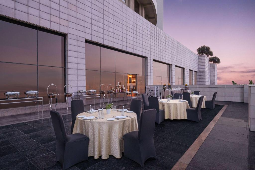 Balkón nebo terasa v ubytování Radisson Blu Hotel New Delhi Dwarka