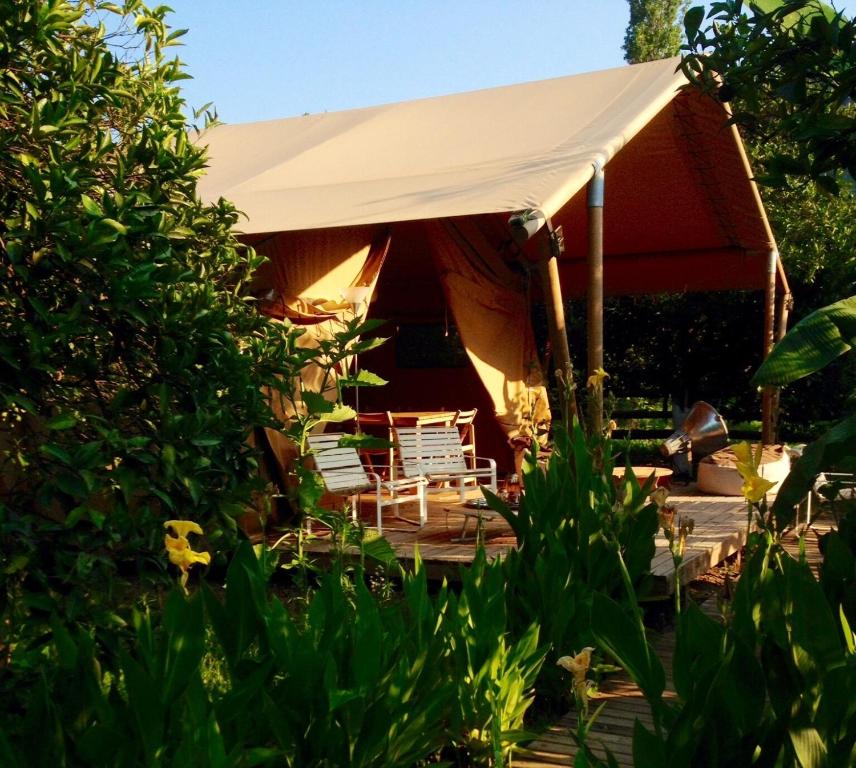 Zahrada ubytování Campo Portakal Eco Glamping