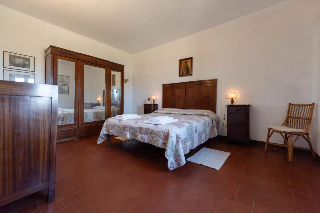 Postel nebo postele na pokoji v ubytování Villa Cucule