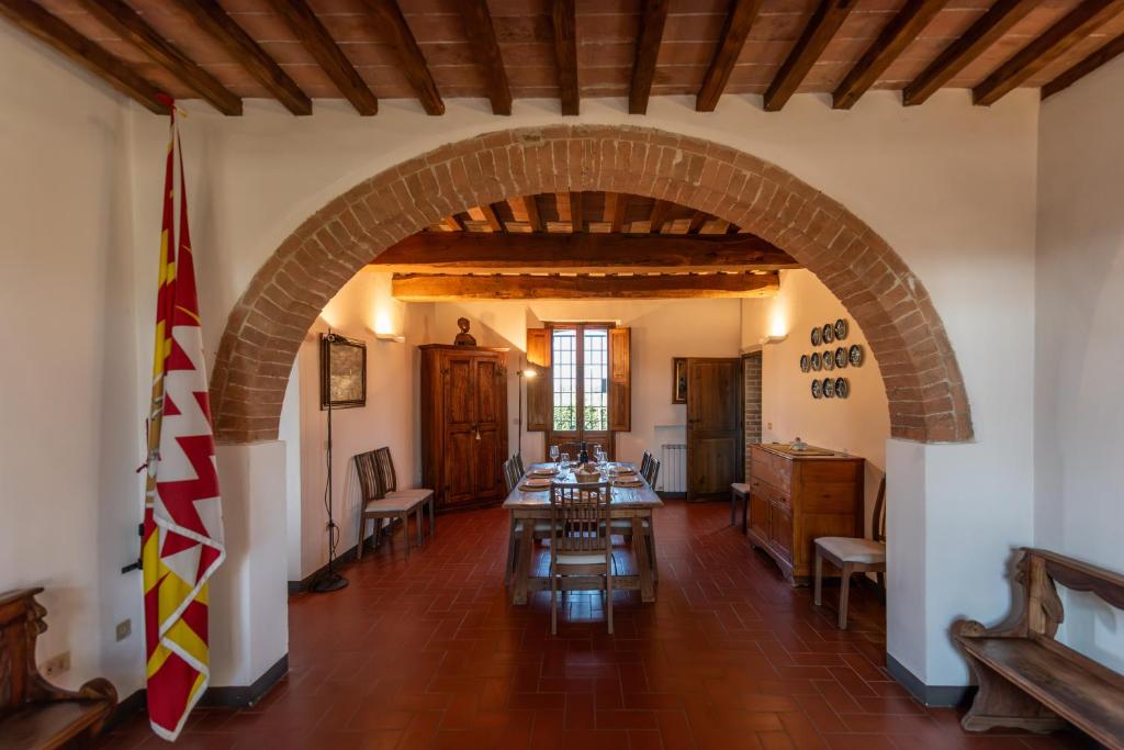 Posezení v ubytování Villa Cucule