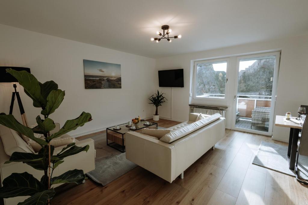 Stilvolles Appartement mit Blick auf das Dreiflüsse-Eck