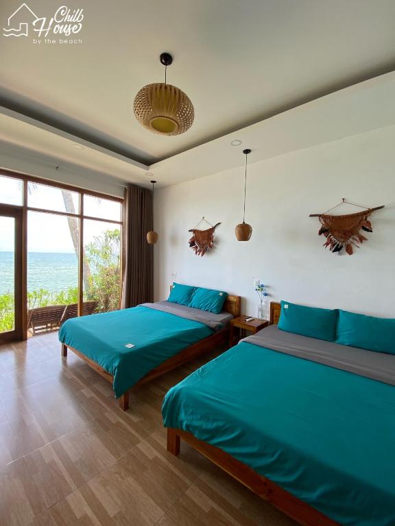 CHILL HOUSE by the beach - Habitación Cuádruple Con Vistas Al Mar