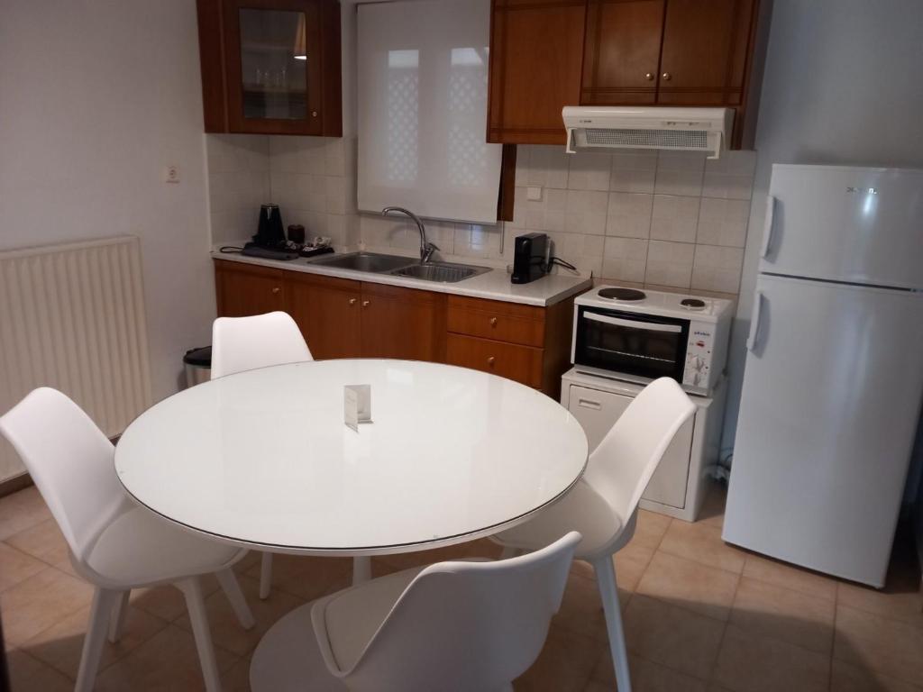 Kuchyň nebo kuchyňský kout v ubytování Amaryllis House