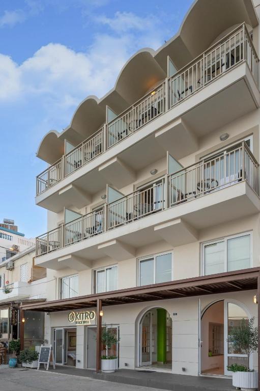 Balkón nebo terasa v ubytování Kitro Beach Hotel - Adults Only