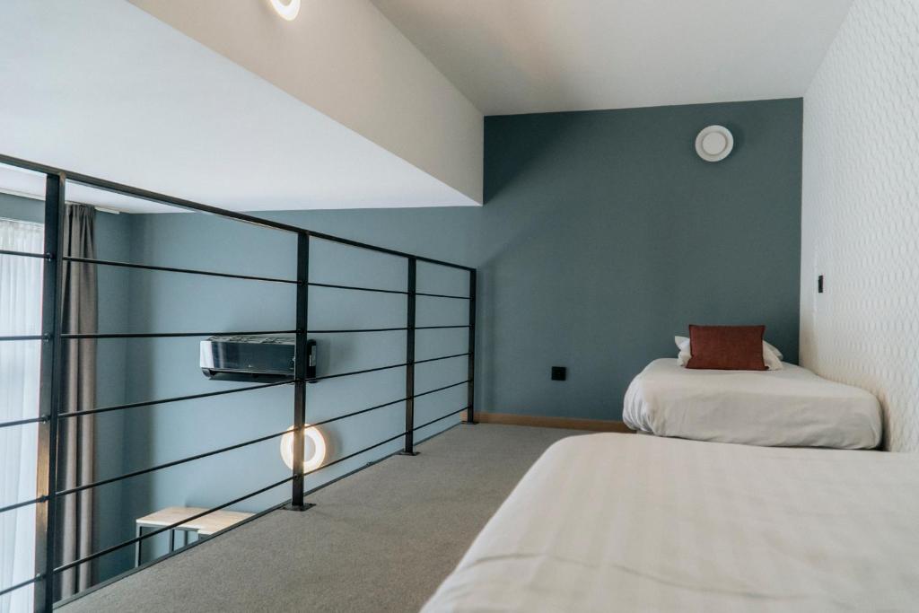 Postel nebo postele na pokoji v ubytování Hotel d'Alcantara
