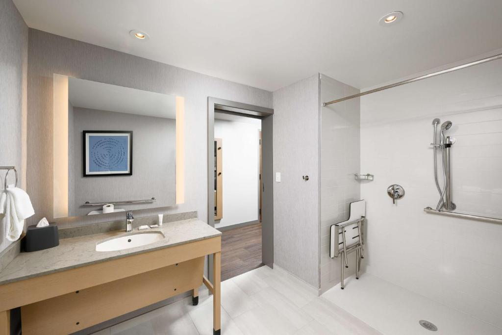 Koupelna v ubytování Hyatt Place Albany Downtown