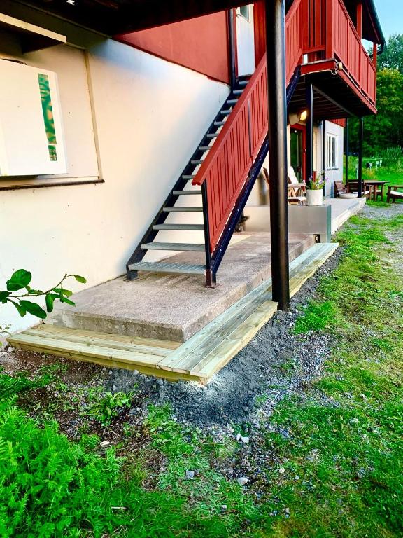 Budova, kde se apartmán nachází