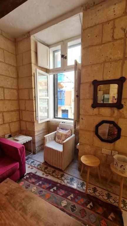 Posezení v ubytování Mulberry Suites