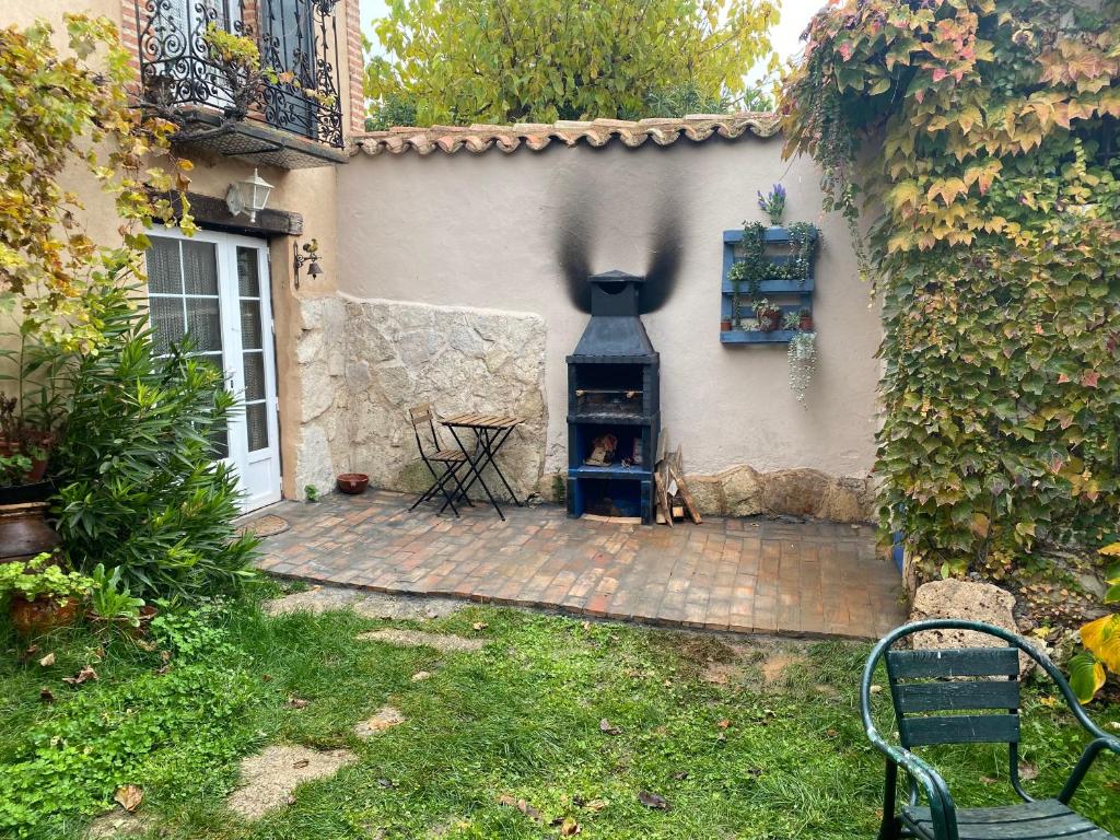Zahrada ubytování Casa rural De Añil - Jardín privado
