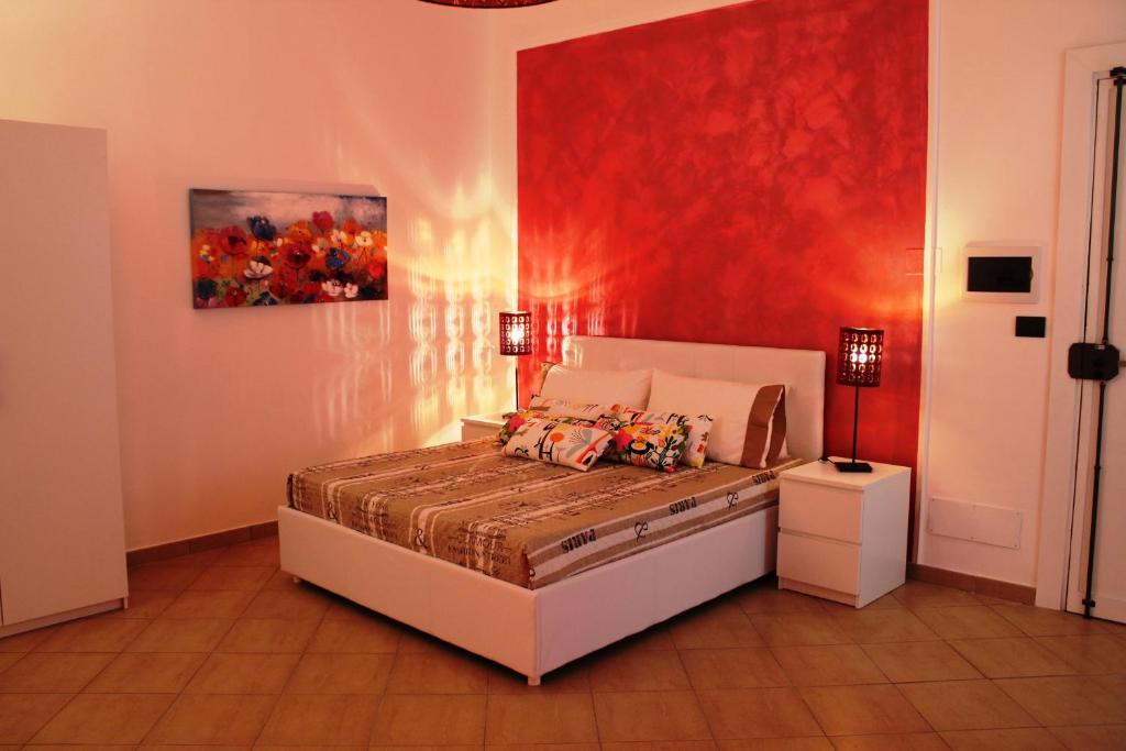 Postel nebo postele na pokoji v ubytování Tortugas B&B
