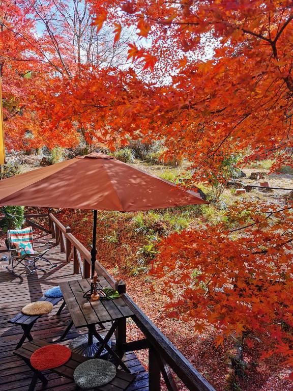 Zahrada ubytování 星空に包まれる 森の隠れ家　Amrita Lodge ~stay & retreat~