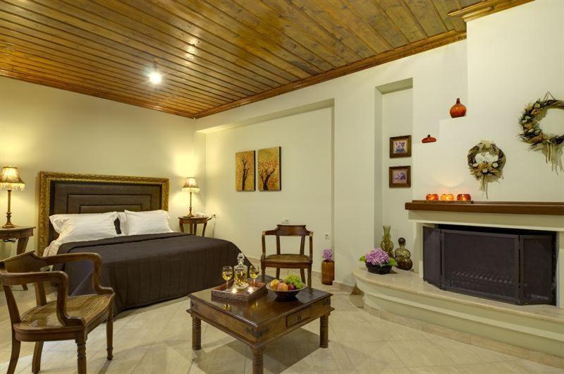 Posezení v ubytování Iatrou Guesthouse