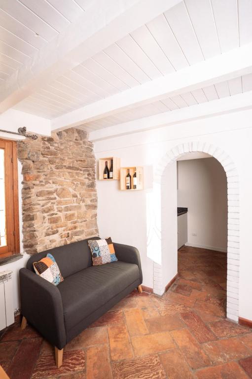 Posezení v ubytování Il rustico DN ART holidays home - alloggio tipico