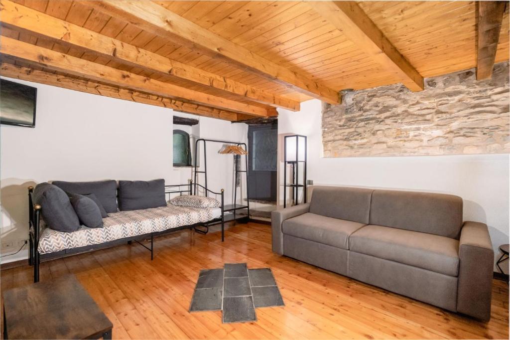 Posezení v ubytování Il rustico DN ART holidays home - alloggio tipico