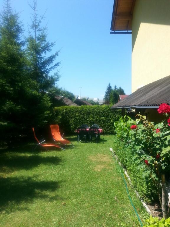 Zahrada ubytování Apartment Katzer