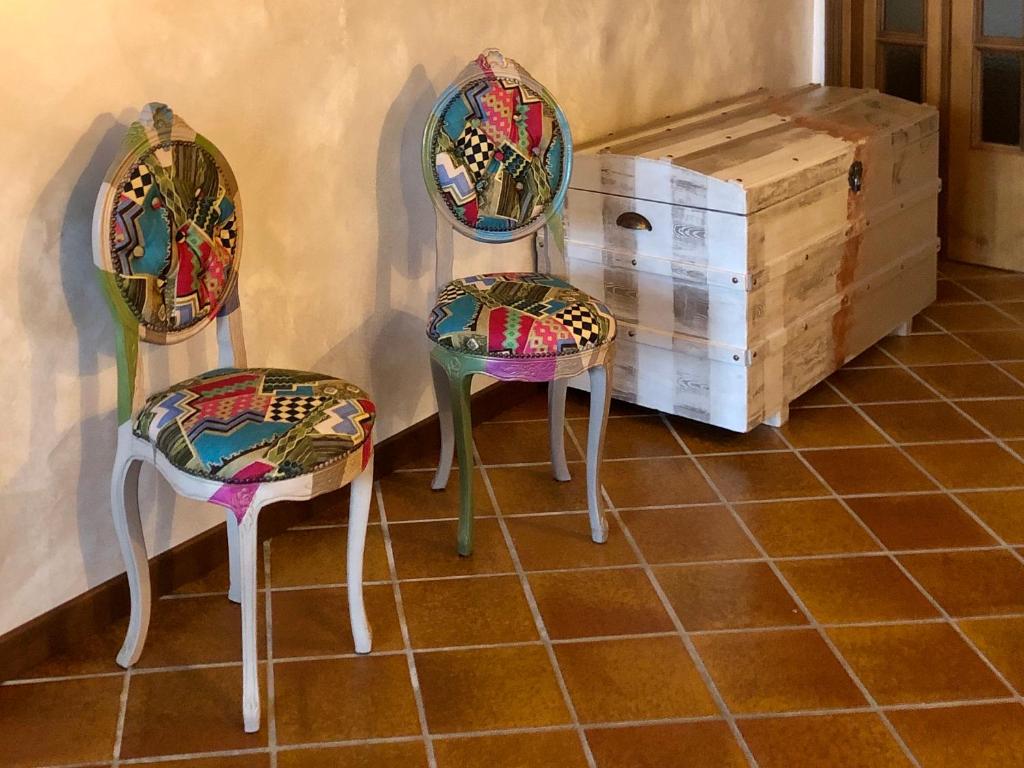 Posezení v ubytování casa TRE19