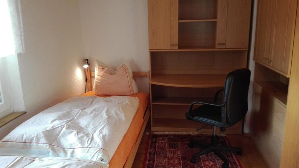 Postel nebo postele na pokoji v ubytování Haus Agerer FEWO 2. Stock