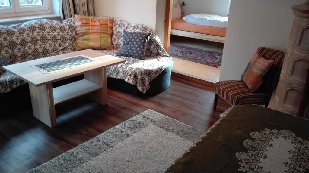 Posezení v ubytování Haus Agerer FEWO 2. Stock