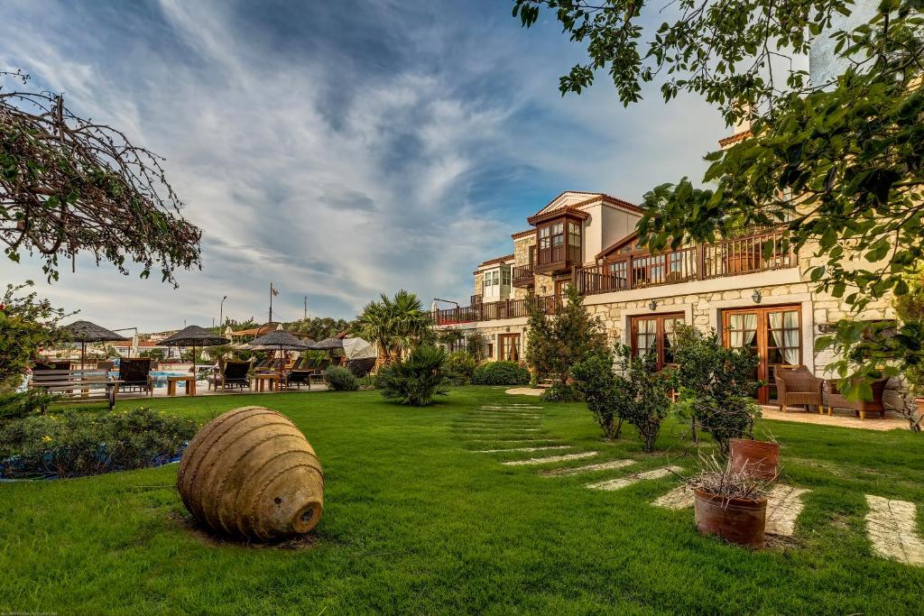 Zahrada ubytování Alacati Kapari Hotel - Special Category