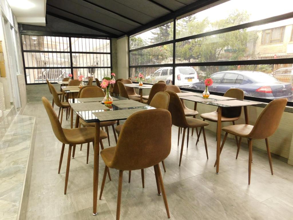 Posezení v ubytování HOTEL MX BOGOTA