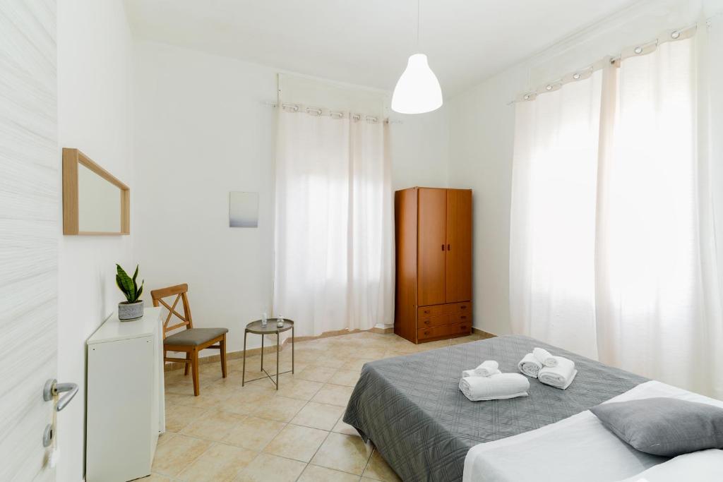 Posteľ alebo postele v izbe v ubytovaní Seaside apartament near the Beach