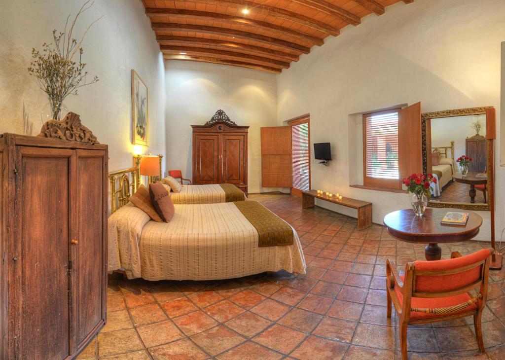 Hotel La Casona de Tita - 豪华双人间，带有两张双人床