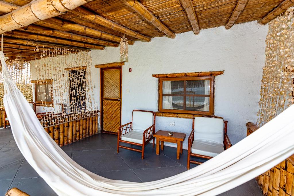 Posezení v ubytování Hotel Las Pocitas