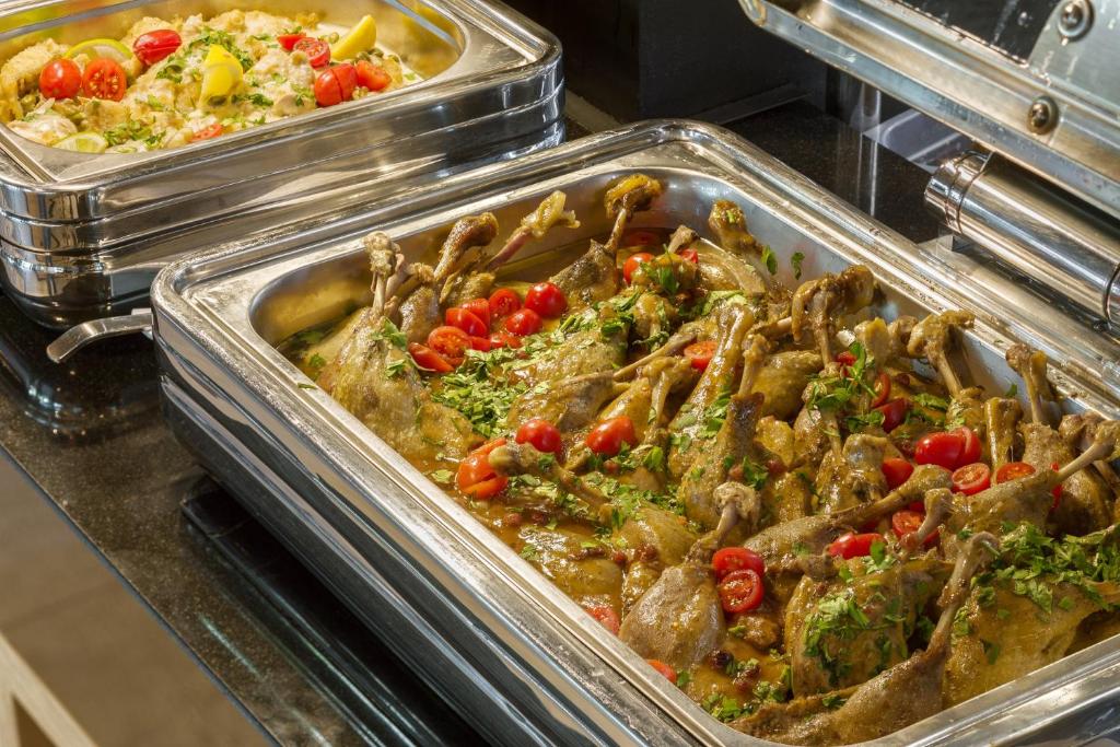Essen im Aparthotel oder in der Nähe