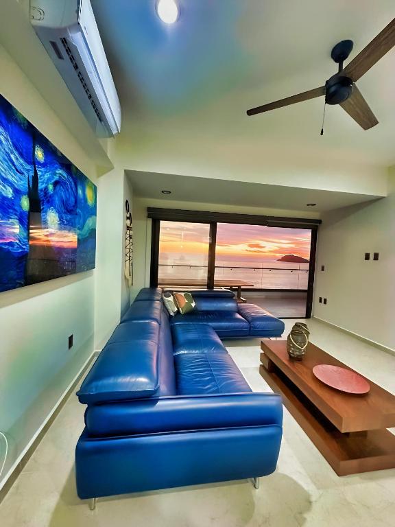 Posezení v ubytování Altomare Seaview