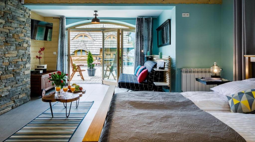 Posteľ alebo postele v izbe v ubytovaní Bali Residence
