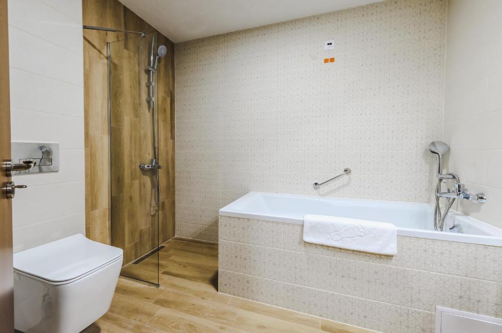 Koupelna v ubytování Spa Hotel Orbita