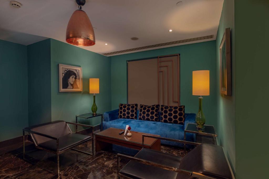 Posezení v ubytování Radisson Blu Hotel, Cairo Heliopolis