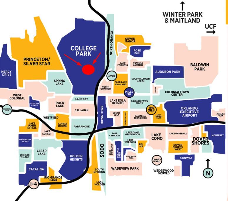 a map of the university of manchester campus at The Villa Orlando@College Park. Sleeps16 in Orlando